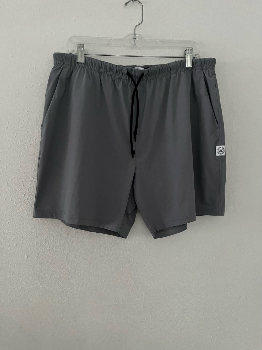 Reigning Champ Gray Elastic Waist Athletic Shorts
